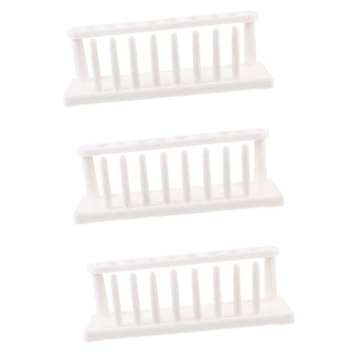 HAWILLOSCH Test Tube Holder Multipack Tube Storage Rack Rack Organizer Lab Equipment Sturdy Construction