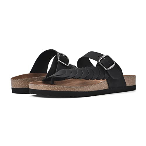 WHITE MOUNTAIN Women's Happier Footbed Sandal2
