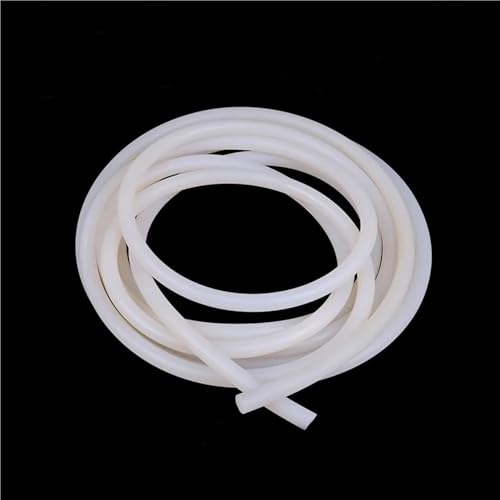 Bande de caoutchouc mousse silicone rond blanc 5.3mm cordon étanche 5M