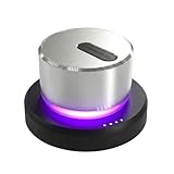 Stabilisation de précision de 300 g et correction de la déformation : Conçu avec un poids optimal de 300 g (10,6 oz) pour éliminer les résonances indésirables et améliorer le suivi des disques déformés. Il fonctionne parfaitement avec la plupart des platines vinyles tout en minimisant la tension sur le moteur des platines à entraînement direct et à courroie.