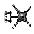 RJOP Full Motion TV Wall Mount, Swivel Tilt Extension,Tv Brackets for Wall Mount for 19-55 Inch LED LCD Flat Curved Screen TVs/Monitors,Universal TV Mount wth Max VESA 400x400mm Up to 66lbs