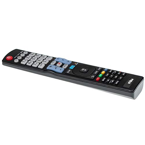 vhbw Mando a Distancia Compatible con LG 42LM660T, 42LM6700, 42LM7600, 42PM470T, 43LJ594V, 43UJ651V, 47LM6200 televisión, TV