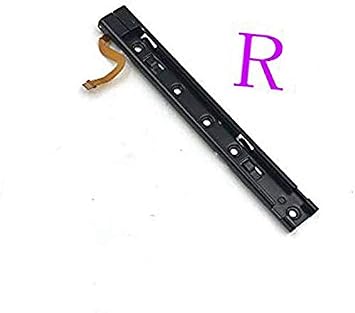 Left Right R L Slider Rail with Flex Cable Fix Part Replacement for Switch NS NX Console (Right Slider Rail)