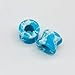 Uni Craft Body Piercing Jewelry Pair of Naga Style Larimar Crystal Handmade Naga Body Piercing Gauges Plugs Ear Tunnels Size 6g (4mm) to 40mm Customized Size & Wholesale Also Available (15/16” (24mm))
