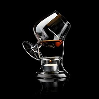 Jeray Brandy and Cognac Warmng Warmer Glass Set