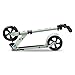 Micro Kickboard - Speed Deluxe Foldable Scooter, 180 mm 2-Wheeled, Adjustable Handlebars, Smooth, Quiet Ride, for Teens and Young Adults (Clay)
