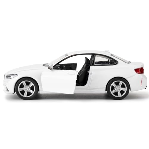 Carro de juguete RMZ City BMW M2 1:36 blanco miniatura 7