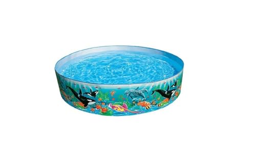 Image of Snapset Bath tub of Without air for Kids /Babies Bathing & Fun at Beach,Home Indoor & Outdoor in Vacation with Easy Setup for Swimming Pool Experience and Enjoyment (6 feet X 13 inches)