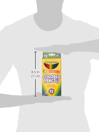 Image of Crayola 68-4012 Colored Pencils, 12-Count, Pack of 2, Colors may vary