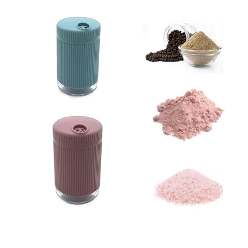 Image of CSM Multicolor Salt & Pepper Sprinkler Shaker Set, Set of 2