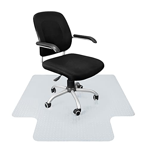 Super Deal Upgraded 48" X 36" Office Mat Chair Mat, Heavy Duty Carpets With Lip For Hardwood Floor, Rug Carpet Floor Computer Desk Low And Medium Pile Carpets #TOP10