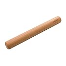 GOBAM Wood Pasta Rolling Pin Dough Roller for Baking,Cookie,Pastry Dough,28cm x 3.5cm