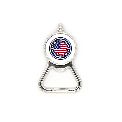 Décapsuleur acier inoxydable USA robust avec drapeau américain