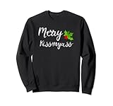 merry kissmyass - divertente camicia di natale per adulti felpa