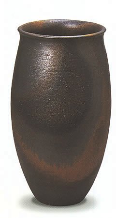 Amazon | 信楽焼陶器 傘立 金彩壷 金彩釉 A 高47cm MA303 | 丸滋 傘立