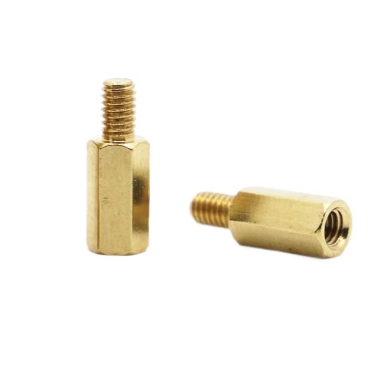 M2 M2.5 M4 ナイロン 六角スタンドオフ メス プラスチック ダブル パス