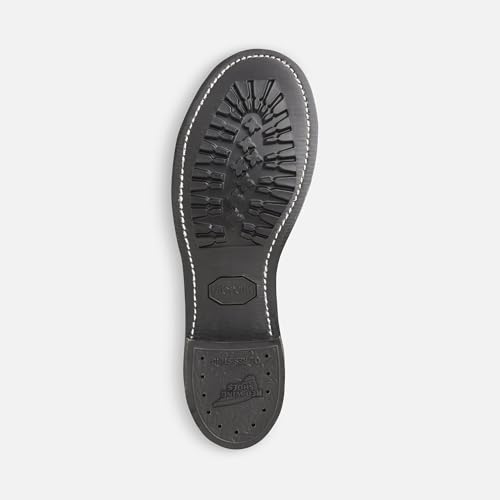 Image of Red Wing Shoes Heritage Iron Ranger #8084 Men's 6-Inch Boot, Full Grain Oiled Leather, Vibram 430 Mini-Lug Outsole, Black, 8.5 Medium (D)