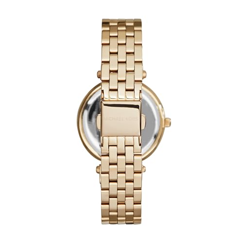 Miniatura 3 de Michael Kors Reloj Darci para Mujer, Movimiento de Cuarzo de Tres Agujas en Tono Dorado con Correa de Acero Inoxidable