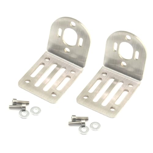 2Pcs RC Motor Mount Bracket Metal 540 550 Motor Holder Seat for RC Boat Car RC Ship