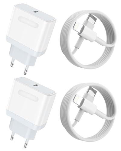 Cargador Carga Rapida for iPhone【Certificado MFi】 20W USB C Cargador Rápido Adaptador con Cable Lightning Original 2M,iPad Charger para iPhone 14/14 Pro/14 Pro Max/14 Plus/13/12/11/XS/XR/X/8/7