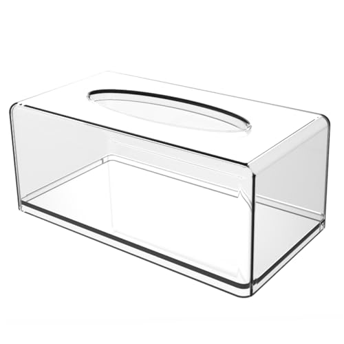 Boîte à mouchoirs transparent distributeur acrylique rectangulaire