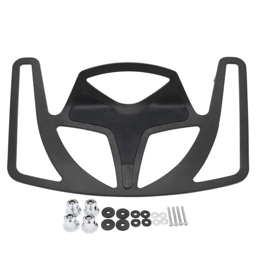 Porte-bagages arrière moto support bagages coffre aluminium Goldwing GL1800 01-17