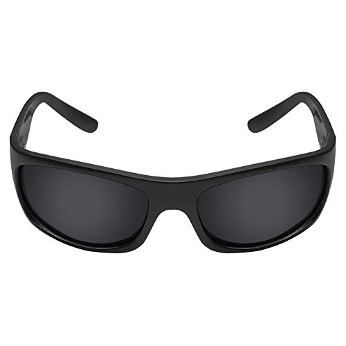 Image of Mryok Polarized Replacement Lenses for Maui Jim Surf Rider MJ261 Sunglasses, HD Polarized, UV Protection, Impact Resistant & Perfectly Fit - Stealth Black