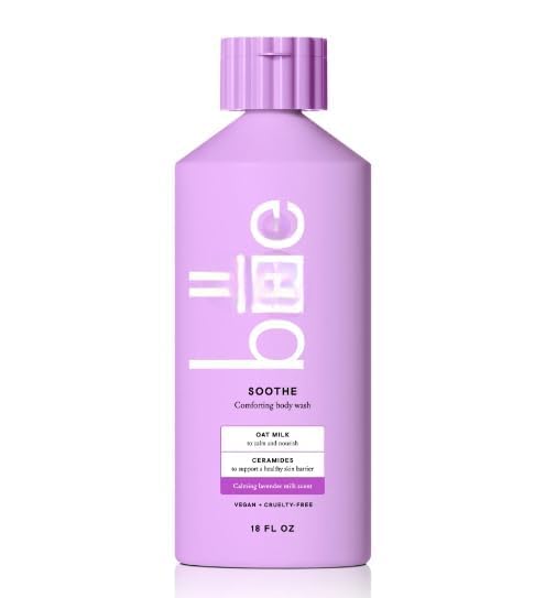  Bi~llie Soothe Comforting Women's Body Wash, Calming Lavender Milk Scent, Vegan and Cruelty Free
| 18 fl oz Bi~llie