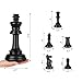 ELONGDI Giant Outdoor Chess Set Oversized Plastic Chess Pieces with Bases Lightweight 71