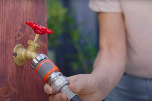 GARDENA 39042-BK 1 Premium Metal Hose Connector Set