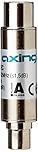 Axing TZU 198-63 Filtre passe-bas TNT DVB-T 5-862 MHz Fiche coaxiale / Prise coaxiale