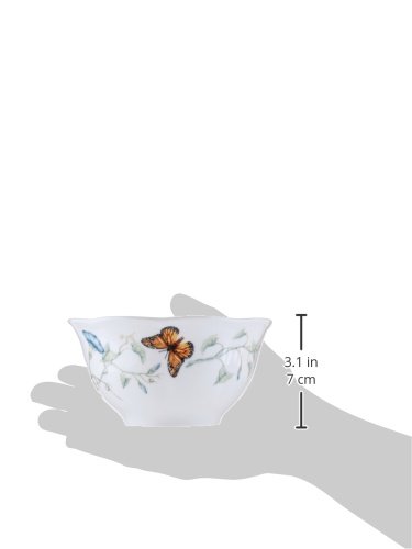 Image of Lenox 6083448 Butterfly Meadow Rice Bowl,White