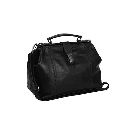 Maletín de doctor de piel negra Shaun, el accesorio elegante para visitas médicas
