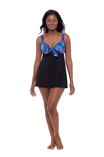 Womens Tie Front Swimdress