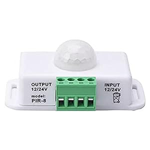 Huudngeje PIR-8 Bewegungsmelder Schalter 12V-24V
