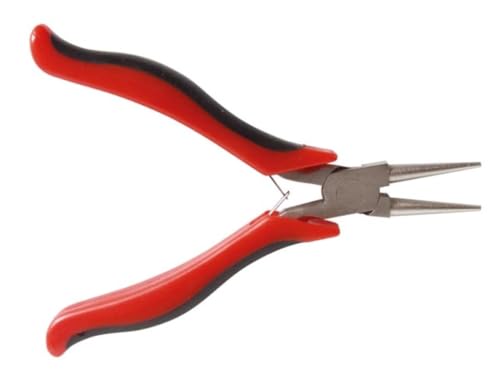Velleman VT252 HQ Miniature Round Nose Plier, Multi-Colour, 12.4 cm - Image 3