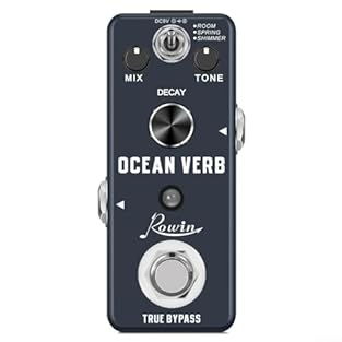 [DIVERSE REVERB OPTIONS] Choose between Room, Spring, and Shimmer modes to enhance your sound with unique reverb effects. [ADJUSTABLE DEPTH AND CHARACTER] Tailor your reverb effects with a wide adjustable range suitable for any musical style or setti...