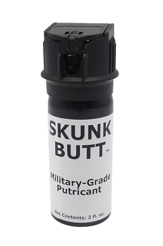 Shomer-Tec Skunk Butt Stink Spray 2 oz Military-Grade Prank Liquid Long-Range 10 ft Stream Ultimate Gag Gift & Nuisance Deterrent