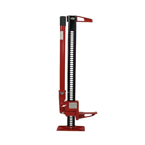 3 Ton Farm Jack,Farm Jack 48 inch, 6600 Lbs Capacity Ratcheting Off Road Utility Farm Jack, Heavy-Duty Tractor Jack for ATV, Utv, SUV, Truck,Universal Jack
