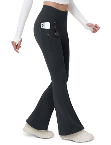 MAGCOMSEN Womens Ski Pants Waterproof Insulated Hiking Pants Cold Weather Thermal Outdoor Fleece Lined Winter Pants Black, S