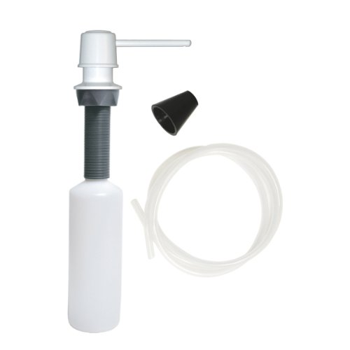 Danco 10041 Soap Dispenser with Straight Nozzle, 1 Pack, White