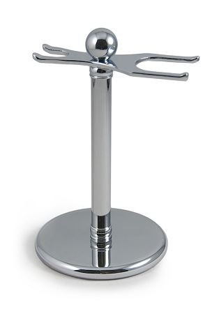 West Coast Shaving 301 Razor and Brush Stand, Chrome-Helps Prolong The Life of Your Brush
