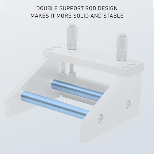 Aplicador de película ajustable, revestimiento de hoja doctor, grosor de revestimiento 0-3500 μm, dispositivo magnético con doble varilla de soporte, aleación de aluminio para impresión y pintura