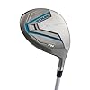 Wilson Tour Velocity Complete Golf Set with Stand Bag - Ladies Right Hand, Ladies Flex, Grey/Blue