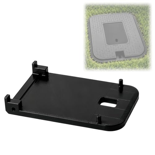 Water Meter Cover Replacement, 7.65 x 4.45 Inch Lid Compatible with Carson