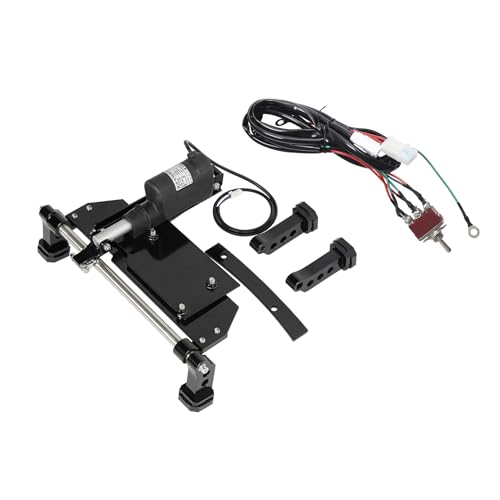 XMT-MOTO Electric Center Stand Kit Fit for Harley Davidson Harley Road King Street Electra Glide Bagger 2009-2016