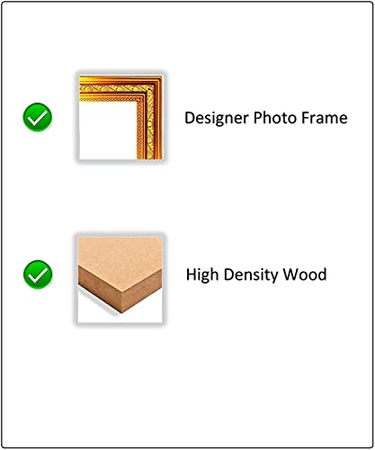 7 Hills Store Varahi Amman Devi Religious Rectangular Photo Frame, 5Inch X 7Inch, Wooden Frame, Wall Mount, Multicolor, Pack Of 1