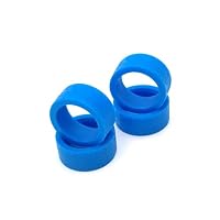 Set De 4 Neumáticos De Goma Para Coche RC 1/28 Wltoys K969 – Patrón De Carreras, Rojo, Fáciles De Montar