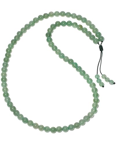 Collier de perles minérales amulette de protection et bijoux de méditation zen