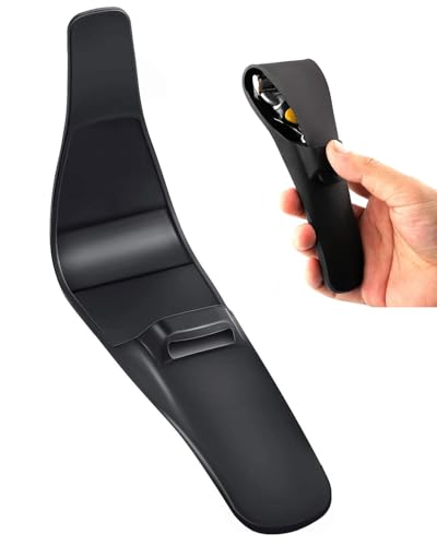 KGDUYC 1 Pieza Estuche De Viaje Suave De La Maquinilla,Funda Maquinilla,Estuche De Maquinilla De Afeitar,Funda De Silicona Para Maquinilla De AfeitarProtector De Bolsa De Afeitar - Negro